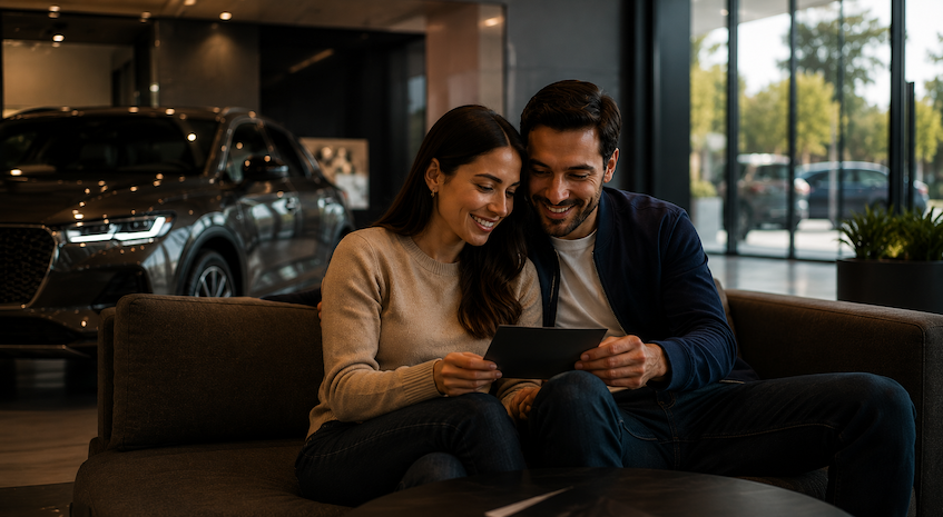 Experiencia premium para entrega de vehículos en agencias automotrices